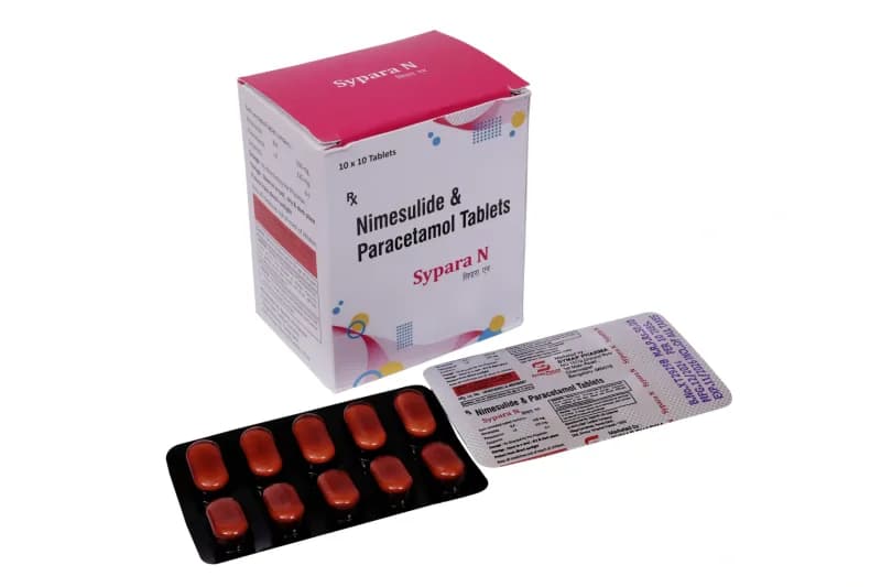 Sypara N tab – Nimesulide 100mg + Paracetamol 325 mg