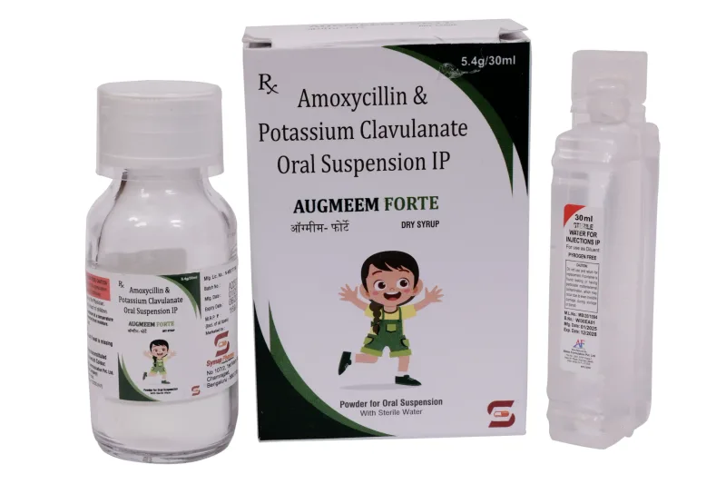 Augmeem Dry Syrup – Amoxycillin Trihydrate 200mg + Clavulanic Acid 28.5mg